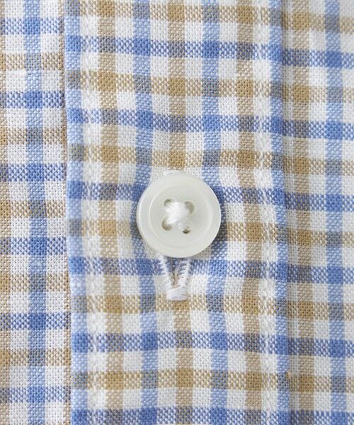 BAKER STREET / ベイカー・ストリート シャツ・ブラウス | 綿麻チェックシャツ | 詳細9