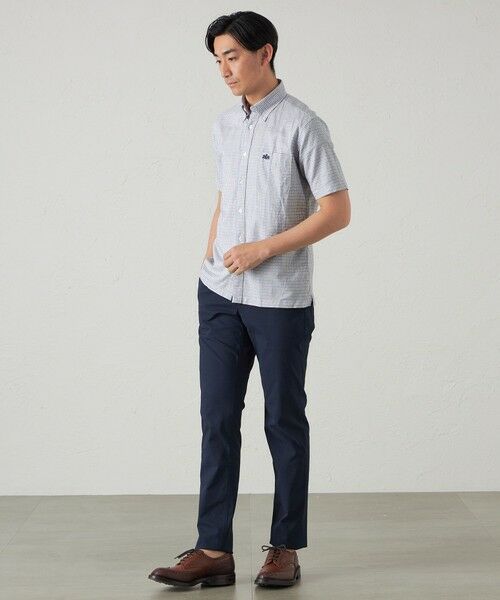 BAKER STREET / ベイカー・ストリート シャツ・ブラウス | 綿麻チェックシャツ | 詳細2