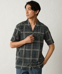 BAKER STREET / ベイカー・ストリート シャツ・ブラウス | 【ウォッシャブル】手書き風タータンプリントシャツ