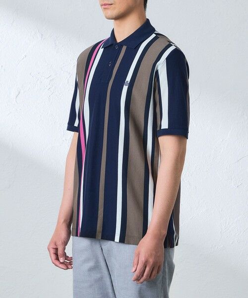 BAKER STREET / ベイカー・ストリート カットソー | ストライプカノコポロシャツ | 詳細4
