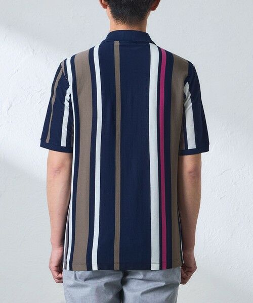 BAKER STREET / ベイカー・ストリート カットソー | ストライプカノコポロシャツ | 詳細5