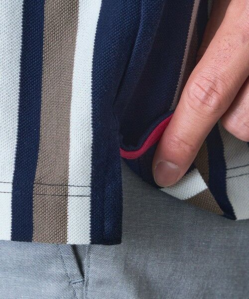 BAKER STREET / ベイカー・ストリート カットソー | ストライプカノコポロシャツ | 詳細7