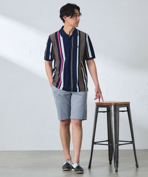 BAKER STREET / ベイカー・ストリート カットソー | ストライプカノコポロシャツ | 詳細1