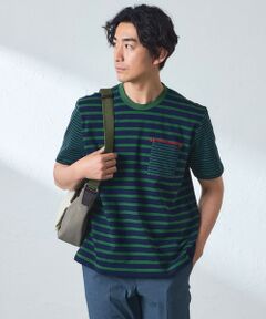 BAKER STREET / ベイカー・ストリート カットソー | ブロックボーダーTシャツ