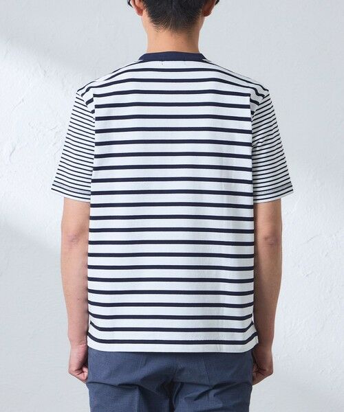 BAKER STREET / ベイカー・ストリート カットソー | ブロックボーダーTシャツ | 詳細5