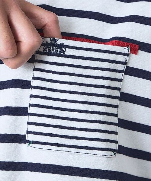BAKER STREET / ベイカー・ストリート カットソー | ブロックボーダーTシャツ | 詳細7