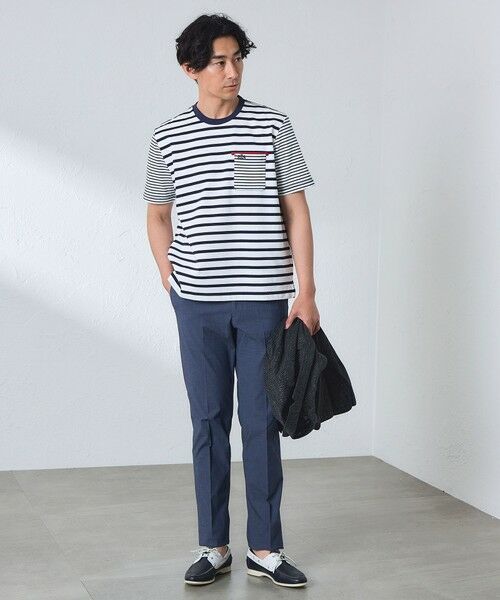 BAKER STREET / ベイカー・ストリート カットソー | ブロックボーダーTシャツ | 詳細1