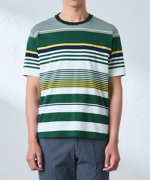 BAKER STREET / ベイカー・ストリート カットソー | パネルボーダーTシャツ | 詳細3