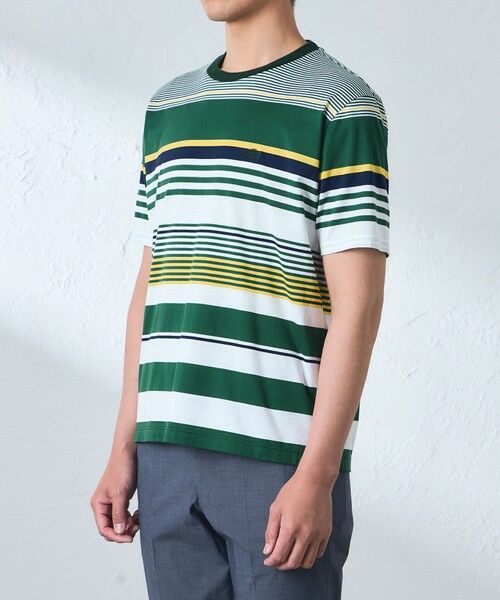 BAKER STREET / ベイカー・ストリート カットソー | パネルボーダーTシャツ | 詳細4