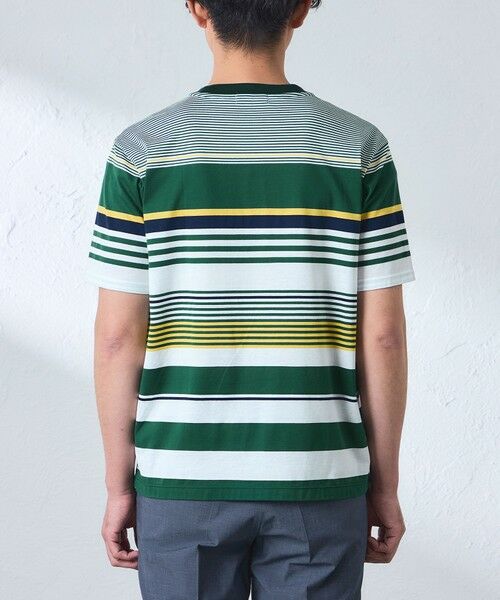 BAKER STREET / ベイカー・ストリート カットソー | パネルボーダーTシャツ | 詳細5