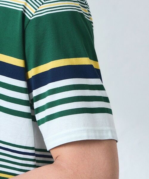 BAKER STREET / ベイカー・ストリート カットソー | パネルボーダーTシャツ | 詳細6