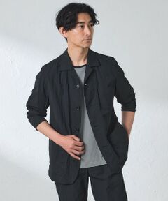 BAKER STREET / ベイカー・ストリート ブルゾン | 【ウォッシャブル】コットンブレンドクリスピーナイロンカバーオール