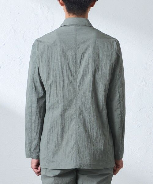 BAKER STREET / ベイカー・ストリート ブルゾン | 【ウォッシャブル】コットンブレンドクリスピーナイロンカバーオール | 詳細5