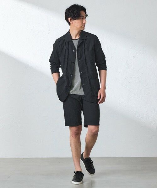 MAISON FLANEUR ダークグレー カバーオール MAISON FLANEUR ダークグレー カバーオール メンズ