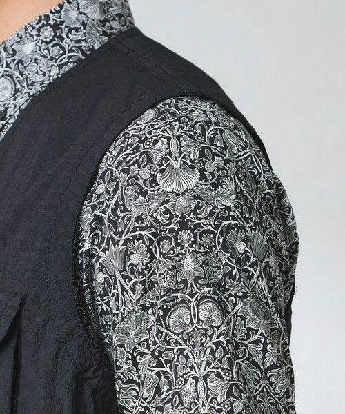 BAKER STREET / ベイカー・ストリート ベスト | 【ウォッシャブル】コットンブレンドクリスピーナイロンベスト | 詳細5