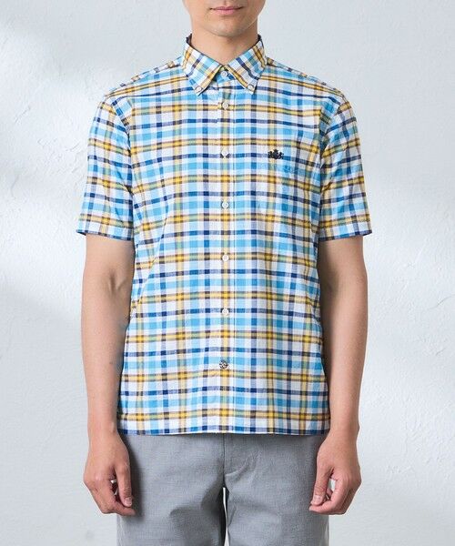 BAKER STREET / ベイカー・ストリート シャツ・ブラウス | コットンマドラスチェックシャツ | 詳細4