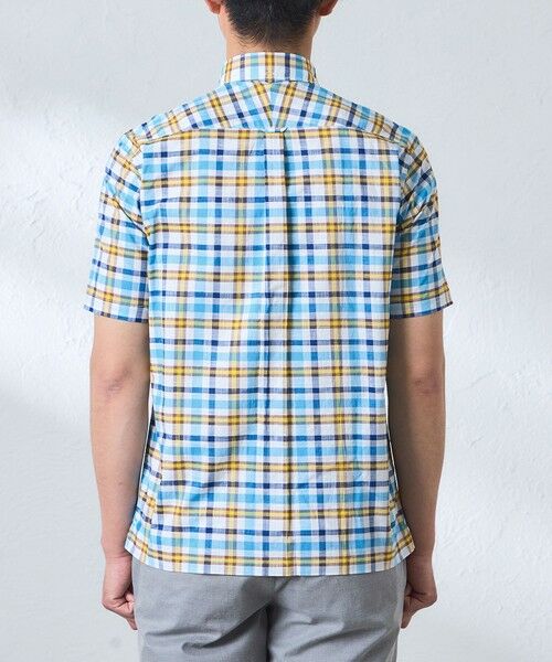 BAKER STREET / ベイカー・ストリート シャツ・ブラウス | コットンマドラスチェックシャツ | 詳細6