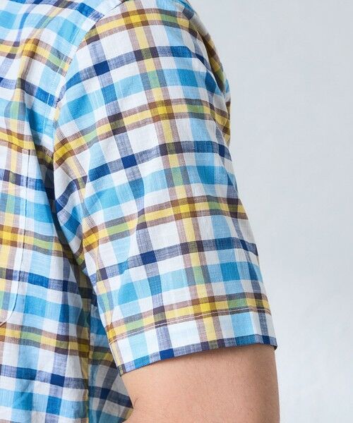 BAKER STREET / ベイカー・ストリート シャツ・ブラウス | コットンマドラスチェックシャツ | 詳細7