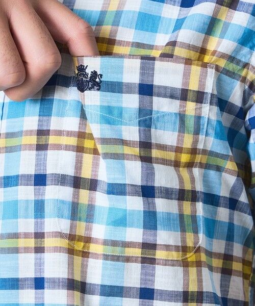 BAKER STREET / ベイカー・ストリート シャツ・ブラウス | コットンマドラスチェックシャツ | 詳細8