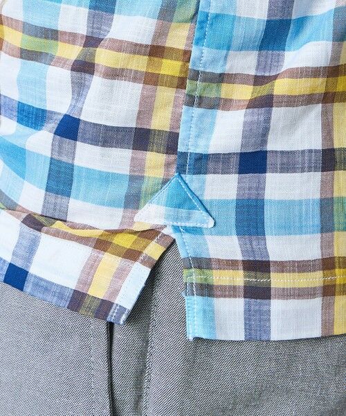 BAKER STREET / ベイカー・ストリート シャツ・ブラウス | コットンマドラスチェックシャツ | 詳細9