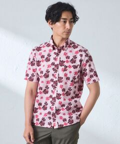 BAKER STREET / ベイカー・ストリート シャツ・ブラウス | フラワーギンガムサッカーシャツ