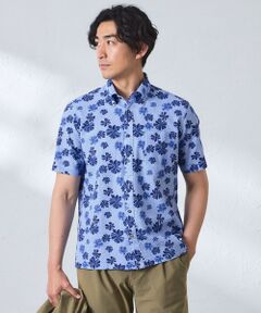 BAKER STREET / ベイカー・ストリート シャツ・ブラウス | フラワーギンガムサッカーシャツ