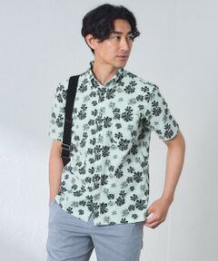 BAKER STREET / ベイカー・ストリート シャツ・ブラウス | フラワーギンガムサッカーシャツ