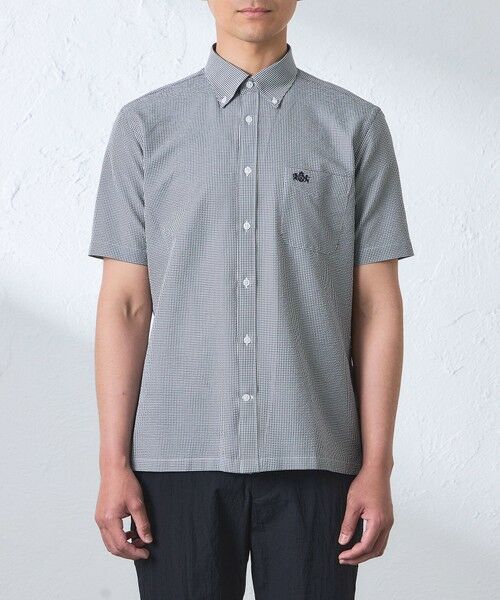 BAKER STREET / ベイカー・ストリート シャツ・ブラウス | Dot Air(R)サッカーシャツ | 詳細3