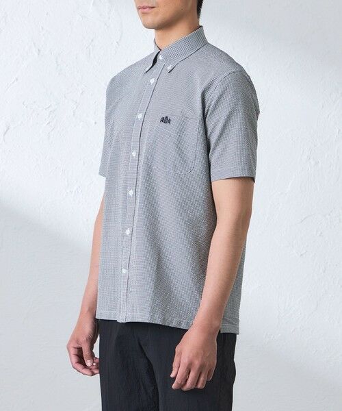 BAKER STREET / ベイカー・ストリート シャツ・ブラウス | Dot Air(R)サッカーシャツ | 詳細4