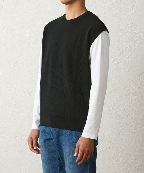 BAKER STREET / ベイカー・ストリート ニット・セーター | 【ウォッシャブル】COTTON BRIDニットベスト | 詳細3