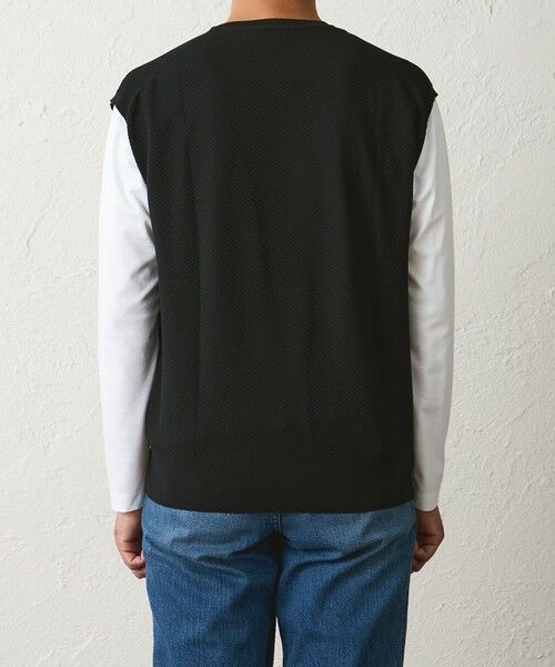 BAKER STREET / ベイカー・ストリート ニット・セーター | 【ウォッシャブル】COTTON BRIDニットベスト | 詳細4