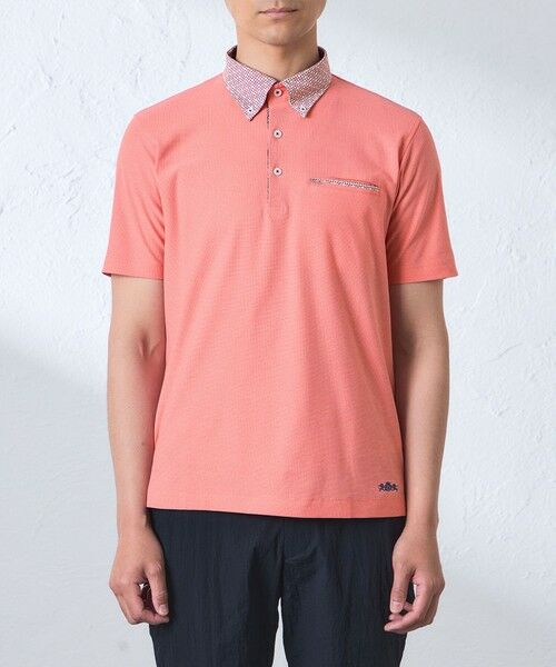 BAKER STREET / ベイカー・ストリート カットソー | 襟コンビポロシャツ | 詳細3