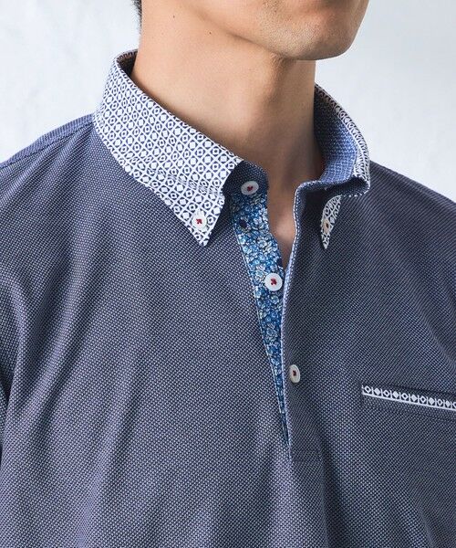 BAKER STREET / ベイカー・ストリート カットソー | 襟コンビポロシャツ | 詳細9