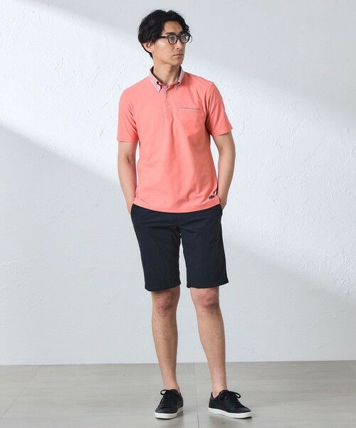 BAKER STREET / ベイカー・ストリート カットソー | 襟コンビポロシャツ | 詳細1