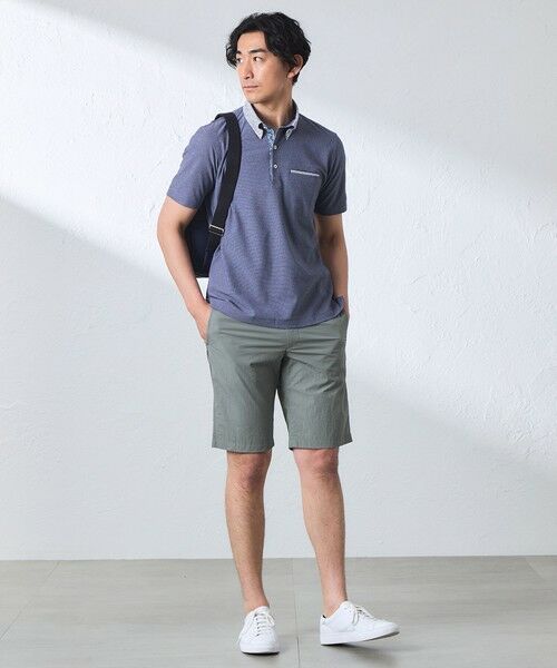 BAKER STREET / ベイカー・ストリート カットソー | 襟コンビポロシャツ | 詳細2