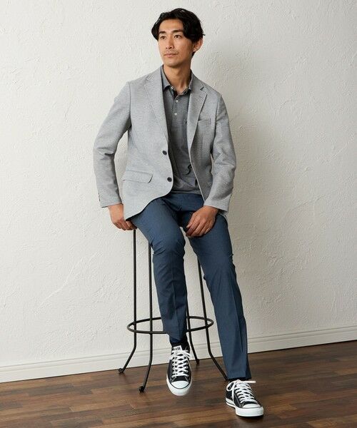 BAKER STREET / ベイカー・ストリート その他アウター | 【ウォッシャブル】ウール混カラミジャケット | 詳細1