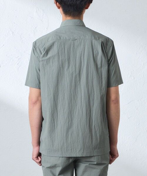 BAKER STREET / ベイカー・ストリート シャツ・ブラウス | コットンブレンドクリスピーナイロンシャツ | 詳細5