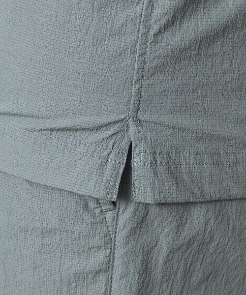 BAKER STREET / ベイカー・ストリート シャツ・ブラウス | コットンブレンドクリスピーナイロンシャツ | 詳細8