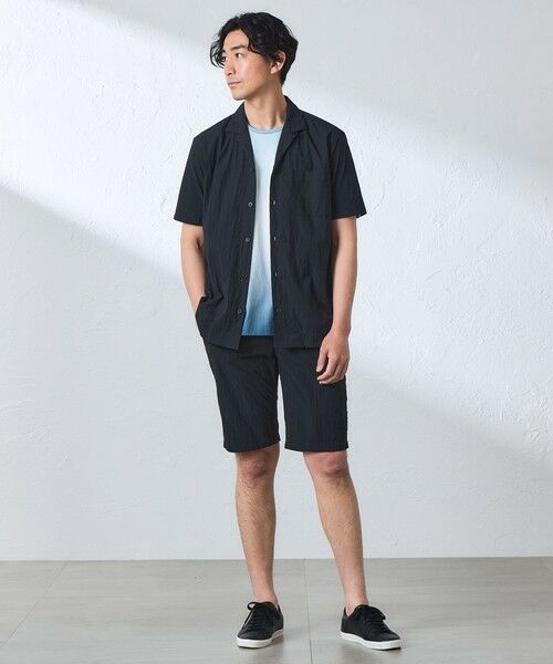 BAKER STREET / ベイカー・ストリート シャツ・ブラウス | コットンブレンドクリスピーナイロンシャツ | 詳細2