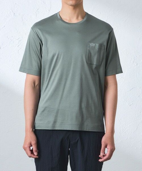 BAKER STREET / ベイカー・ストリート カットソー | 【吸水速乾】40GポンチクルーネックTシャツ | 詳細3