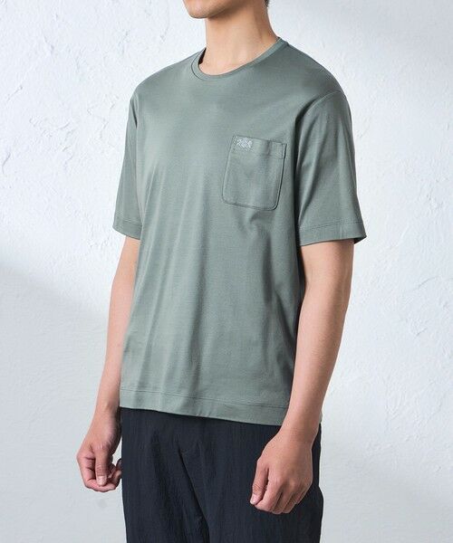 BAKER STREET / ベイカー・ストリート カットソー | 【吸水速乾】40GポンチクルーネックTシャツ | 詳細4