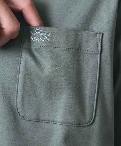 BAKER STREET / ベイカー・ストリート カットソー | 【吸水速乾】40GポンチクルーネックTシャツ | 詳細8