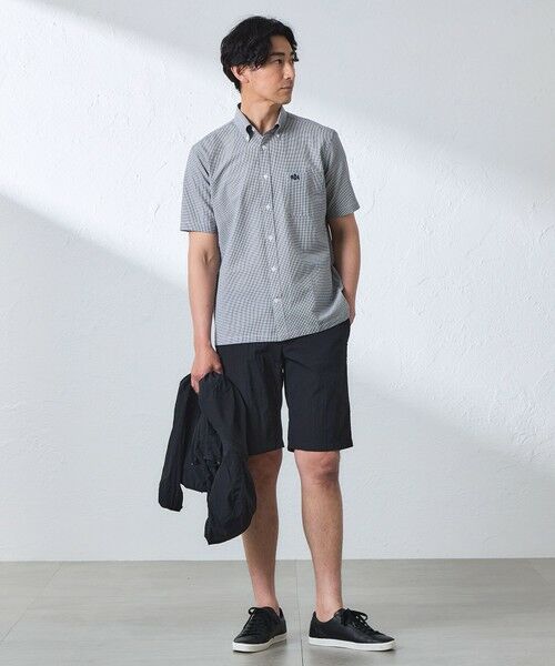 BAKER STREET / ベイカー・ストリート シャツ・ブラウス | Dot Airサッカーシャツ | 詳細1