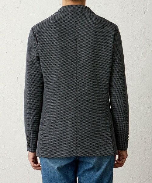 BAKER STREET / ベイカー・ストリート その他アウター | 【ウォッシャブル】小紋ジャカードジャケット | 詳細5