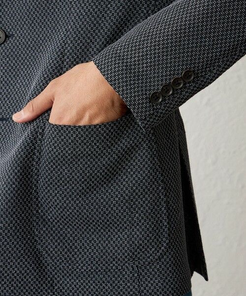 BAKER STREET / ベイカー・ストリート その他アウター | 【ウォッシャブル】小紋ジャカードジャケット | 詳細8