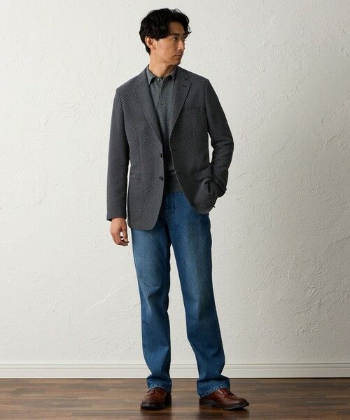 BAKER STREET / ベイカー・ストリート その他アウター | 【ウォッシャブル】小紋ジャカードジャケット | 詳細2