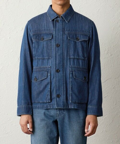 BAKER STREET / ベイカー・ストリート ブルゾン | 【ウォッシャブル】ライトデニムブルゾン | 詳細3