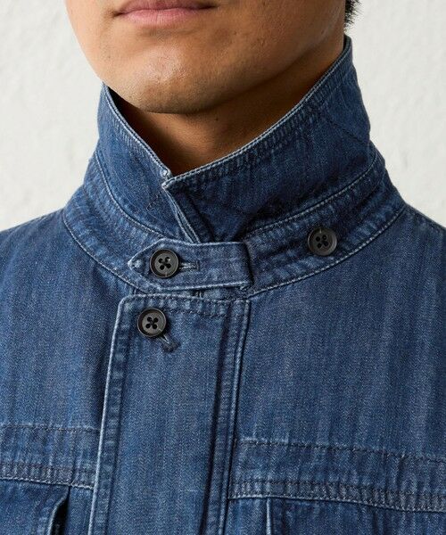 BAKER STREET / ベイカー・ストリート ブルゾン | 【ウォッシャブル】ライトデニムブルゾン | 詳細7