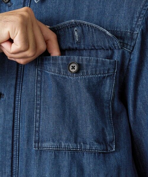 BAKER STREET / ベイカー・ストリート ブルゾン | 【ウォッシャブル】ライトデニムブルゾン | 詳細8