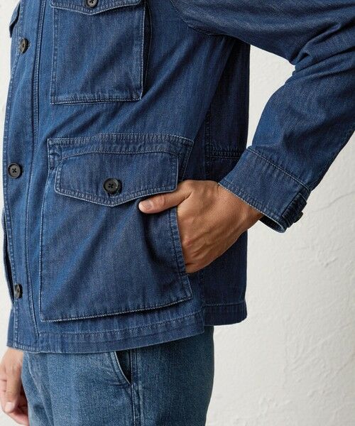 BAKER STREET / ベイカー・ストリート ブルゾン | 【ウォッシャブル】ライトデニムブルゾン | 詳細10